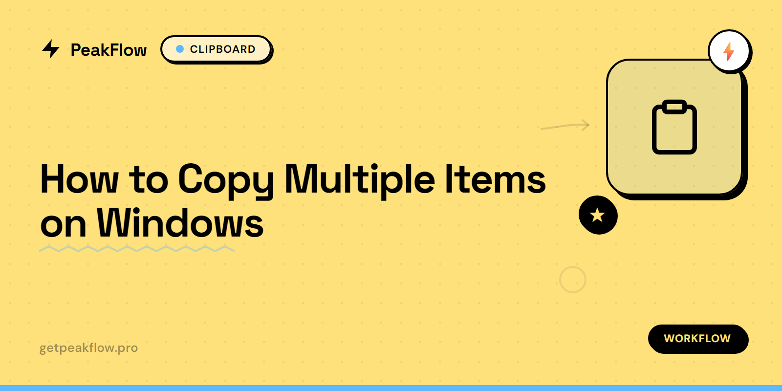 Copying multiple items to clipboard on Windows