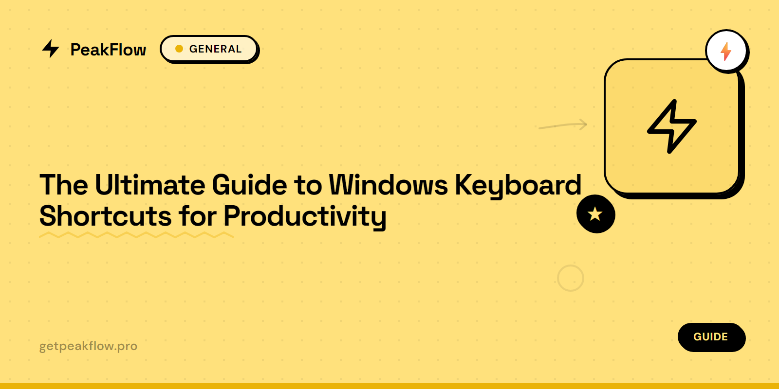 Windows keyboard shortcuts for productivity workflows
