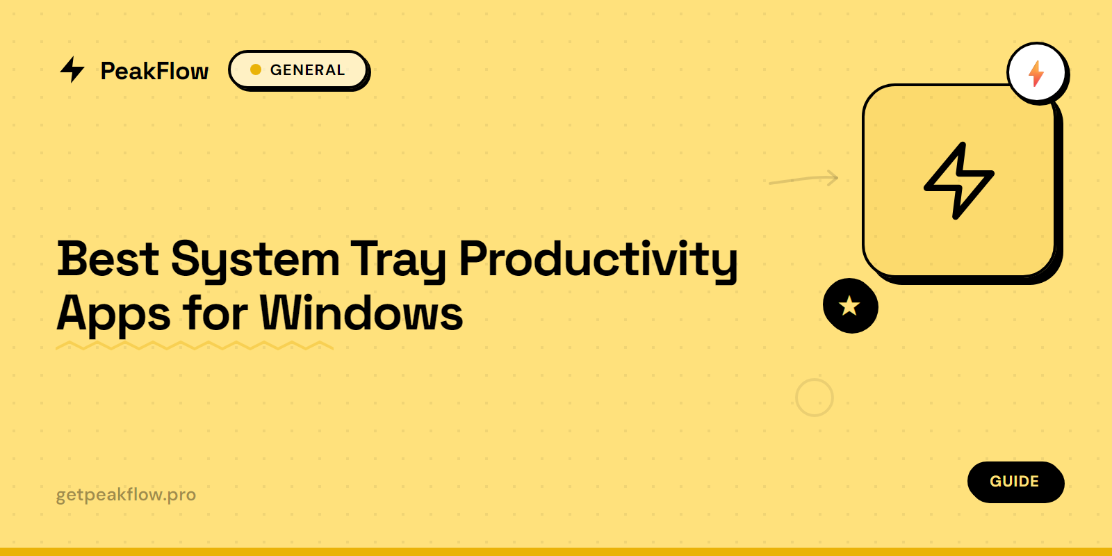 System tray productivity apps for Windows 11