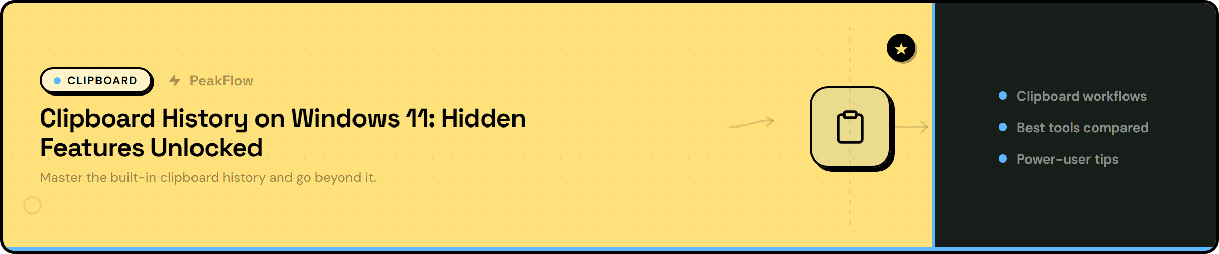 Clipboard history hidden features in Windows 11
