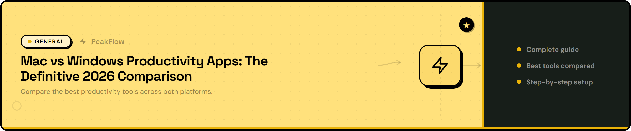 Mac vs Windows productivity apps comparison