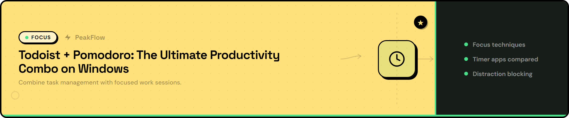 Todoist and Pomodoro integration on Windows